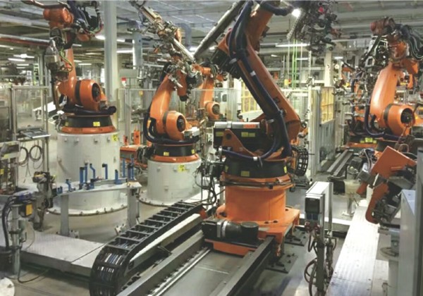 5500系列机器人第七轴应用案例